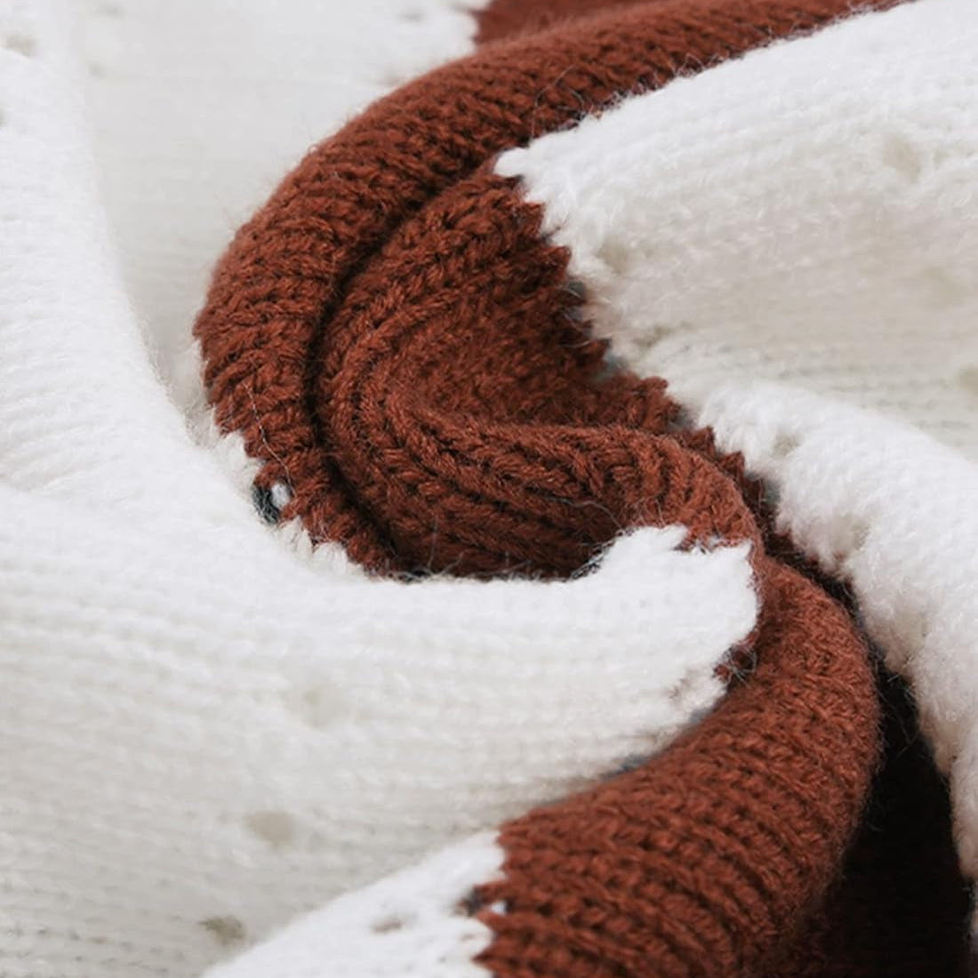 Sweaters for Women Sleeve Sexy Deep V Neck Casual Knit Striped Pullover Sweater