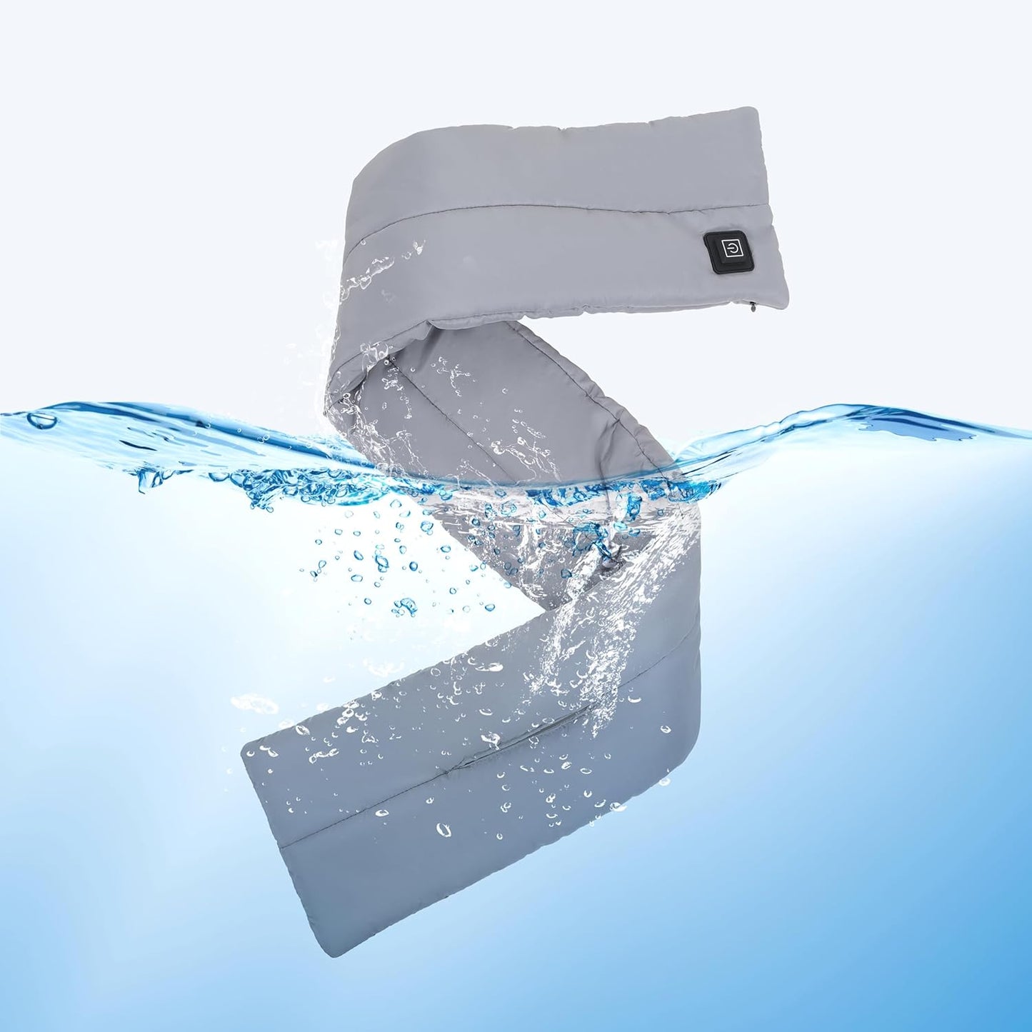 Neck Heating Pad-Three Temp Setings-Usb Powered by Power Bank,Heated Scarf for Women/Men(Without Power Bank)